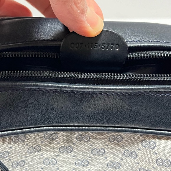 GUCCI GG Supreme Barrel Denim Micro
Guccissima Print shoulder bag - Picture 13 of 16